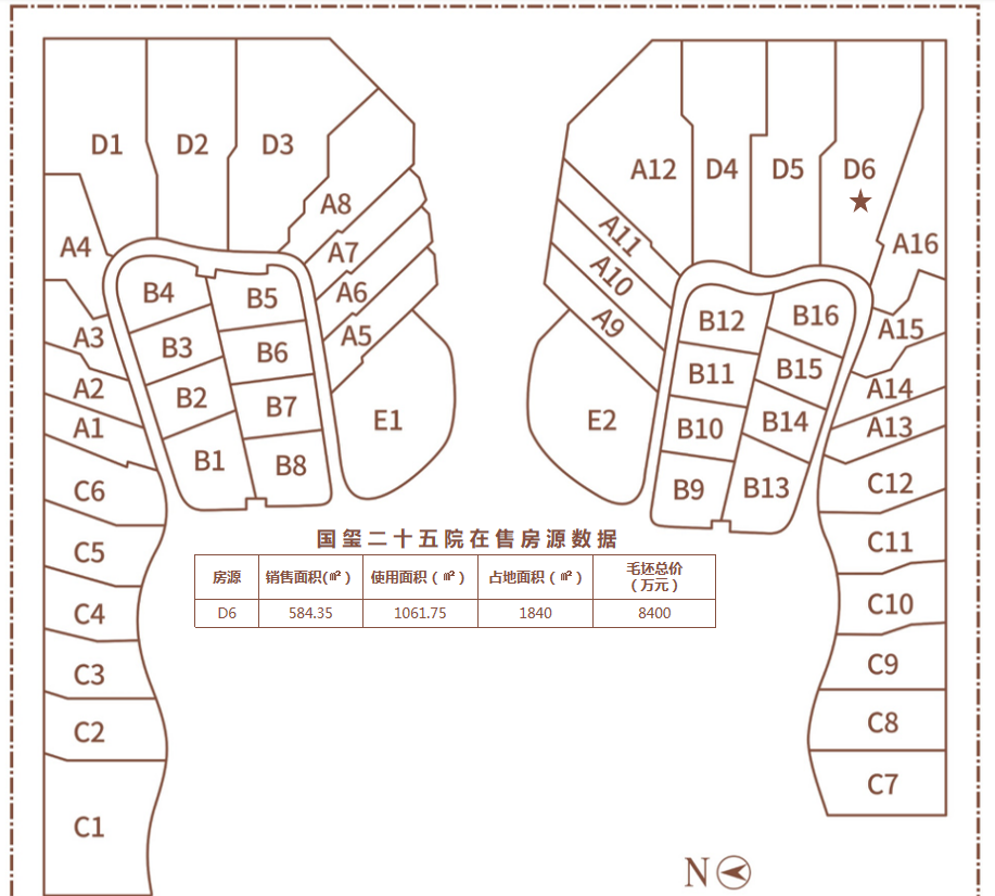 D户型 9房/4厅/2厨/10卫/1保姆间